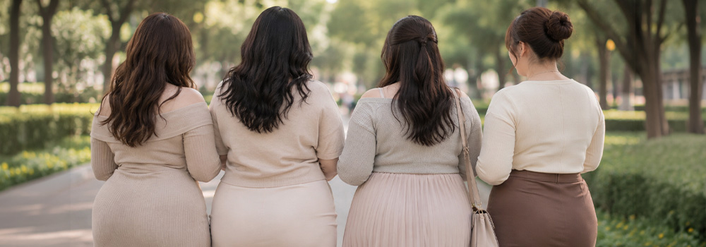 デブ専の出会いに最適な場所を探すぽっちゃり女性たち